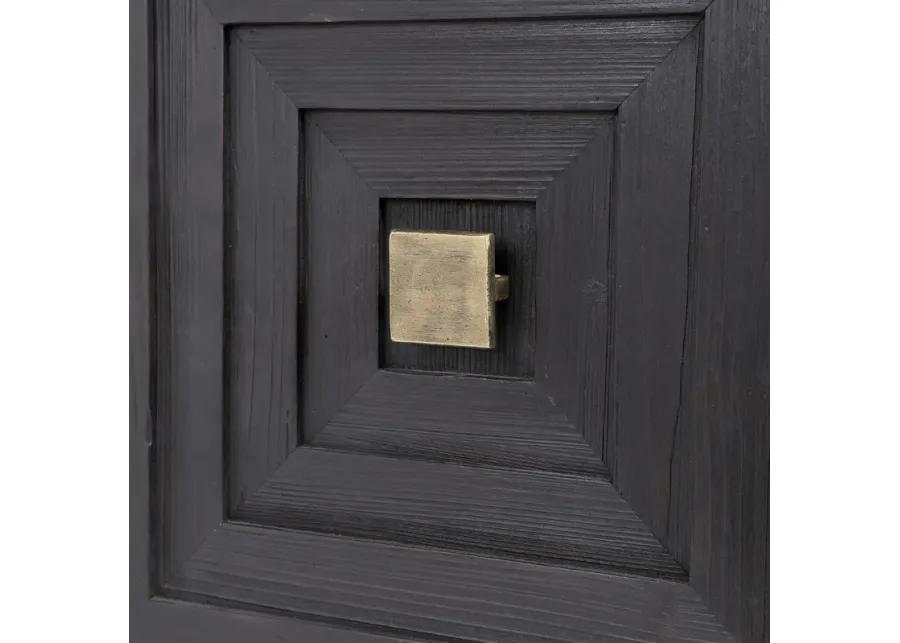 Aiken Dark 2 Door Cabinet