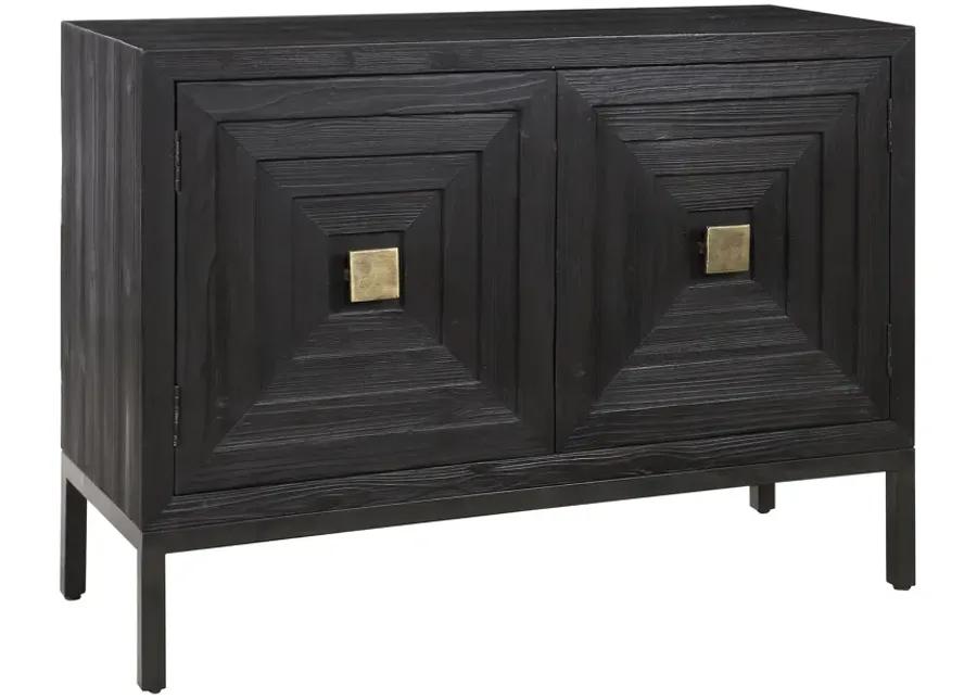 Aiken Dark 2 Door Cabinet