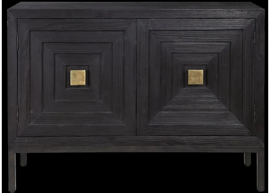 Aiken Dark 2 Door Cabinet