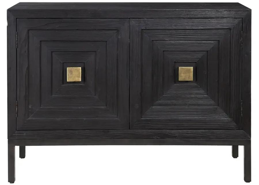 Aiken Dark 2 Door Cabinet