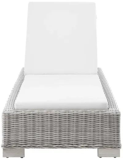 Conway Outdoor Patio Wicker Rattan Chaise Lounge