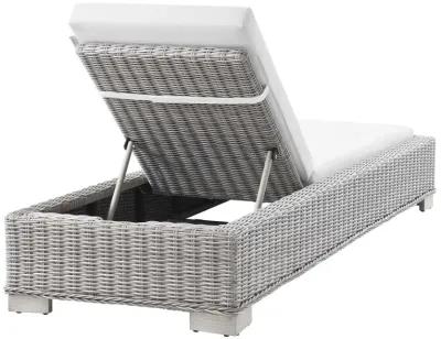 Conway Outdoor Patio Wicker Rattan Chaise Lounge