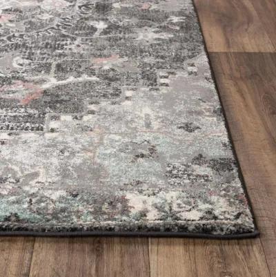 Odyssey Charcoal  Polypropylene 8' x 10' Rectangle Rug