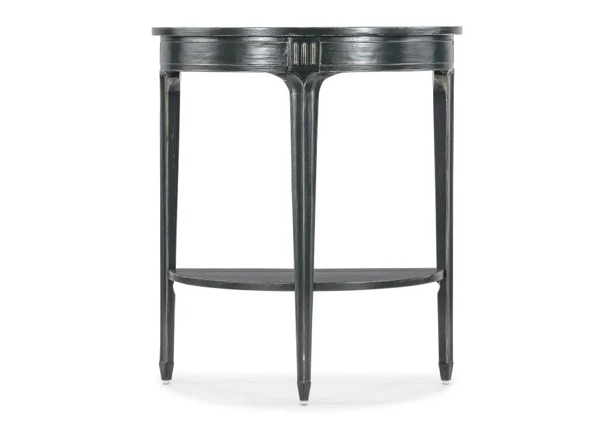 Charleston Demilune Accent Table