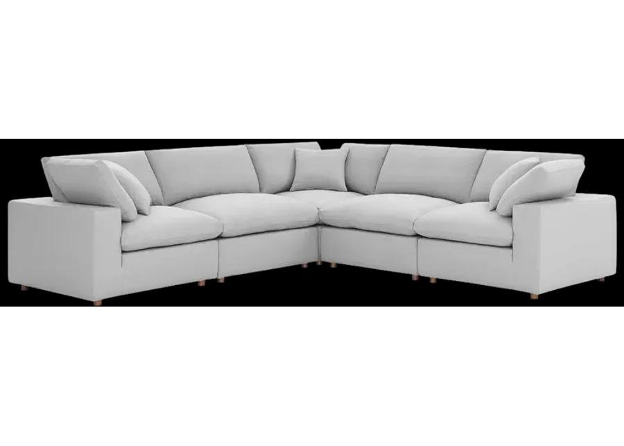 Commix 5 Piece Sectional Sofa Set