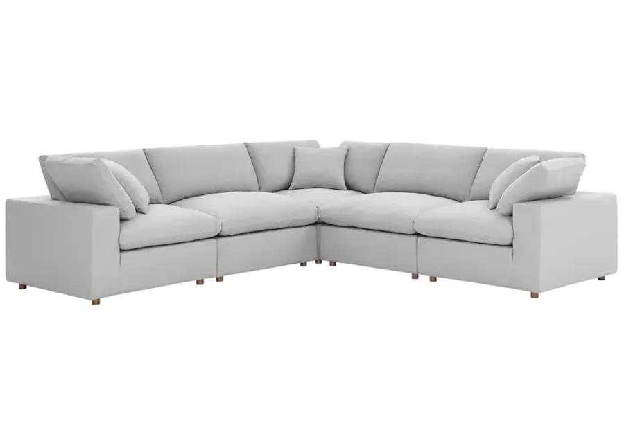 Commix 5 Piece Sectional Sofa Set