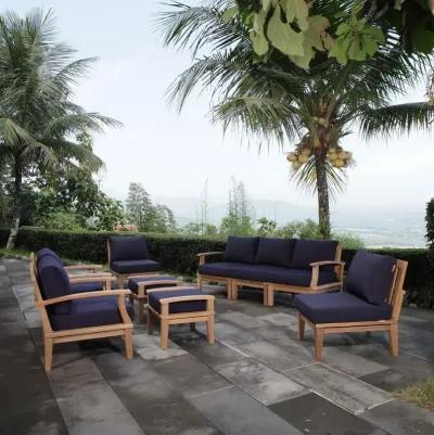 Marina 9 Piece Outdoor Patio Teak Set