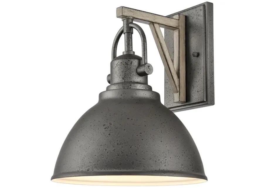 North Shore 12.25" High 1-Light Outdoor Sconce - Iron