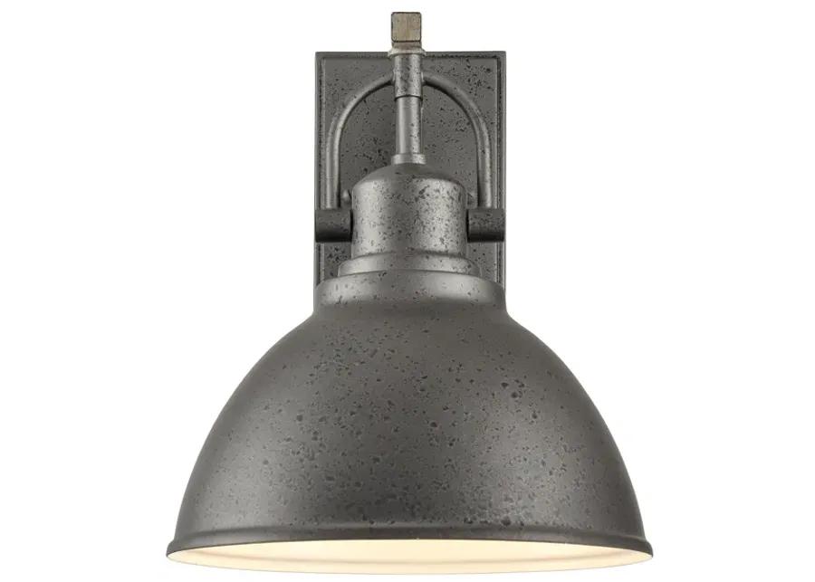 North Shore 12.25" High 1-Light Outdoor Sconce - Iron