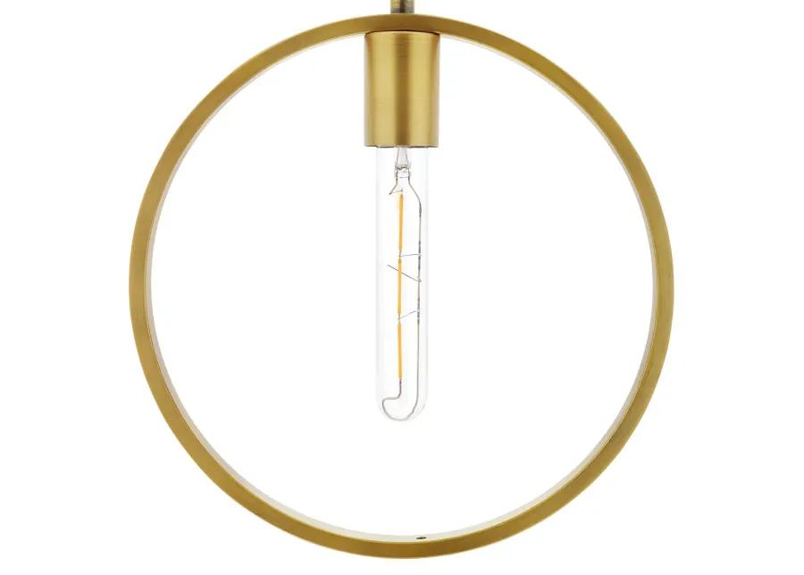 Orbit Brass Ceiling Pendant Light