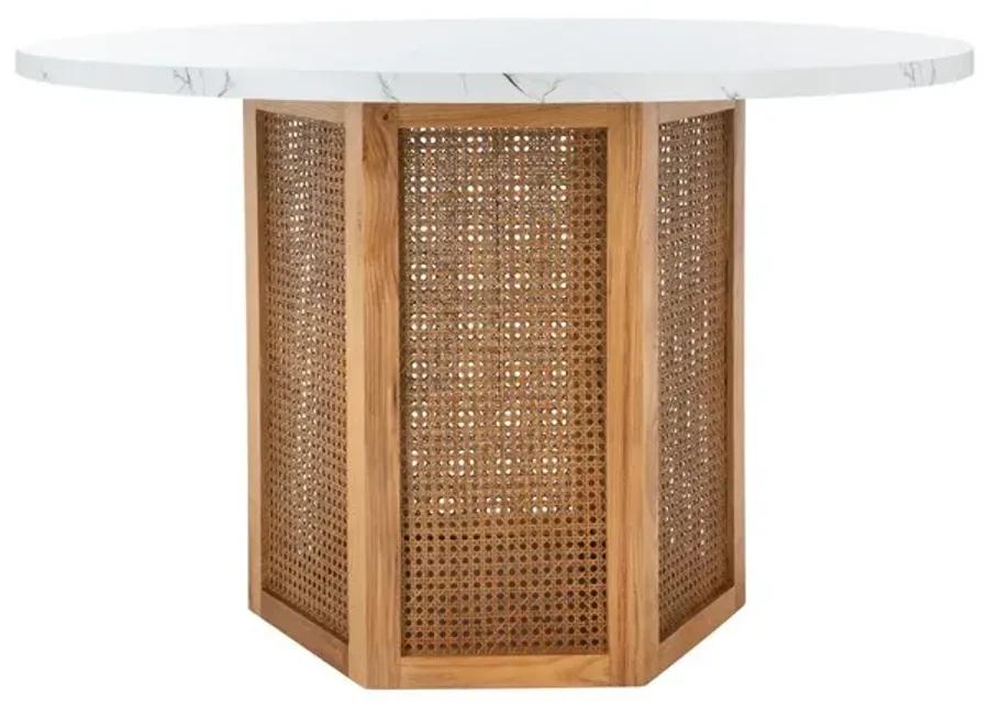 DANEZ CANE DINING TABLE