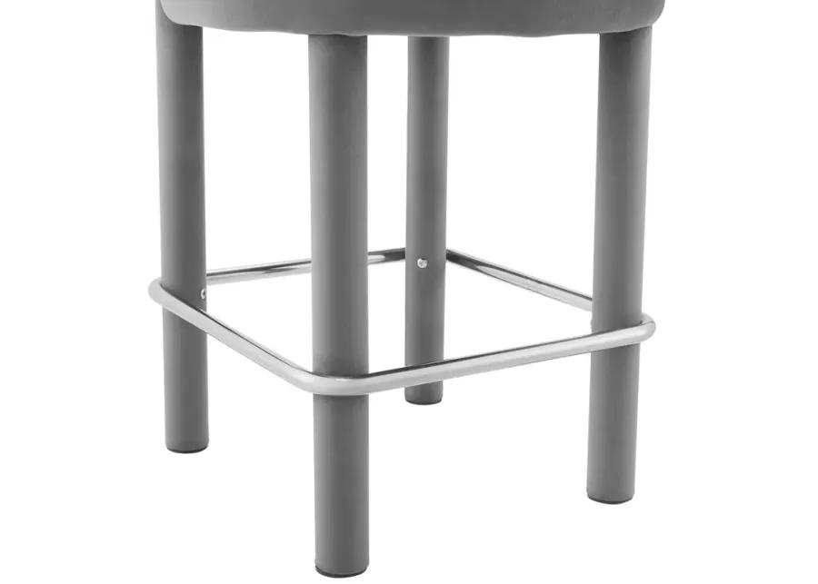 Toulouse Performance Velvet Counter Stool - Set of 2