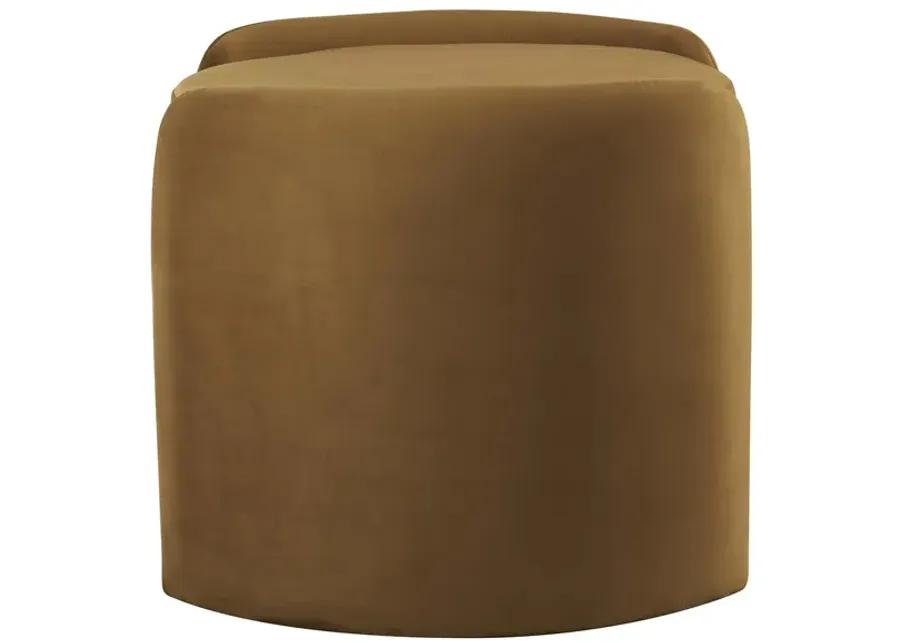 Nebula Upholstered Performance Velvet Ottoman