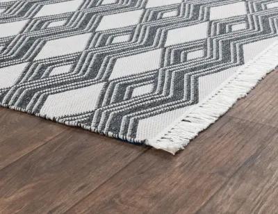 Banning Charcoal Indoor/Outdoor Area Rug