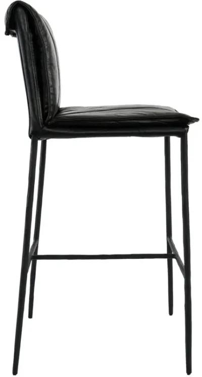 Mayer 30" Bar Stool Black