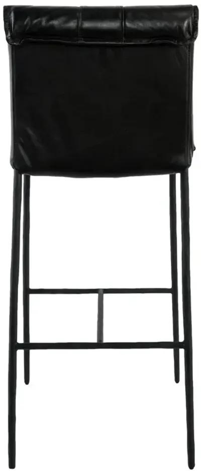 Mayer 30" Bar Stool Black