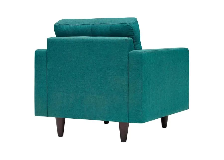 Empress Upholstered Fabric Armchair