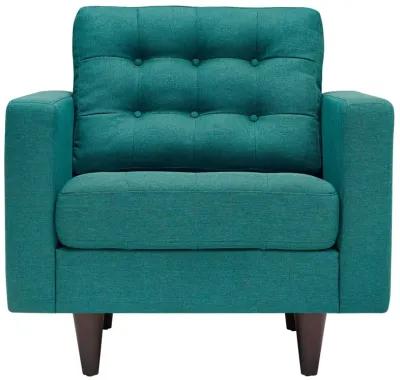 Empress Upholstered Fabric Armchair