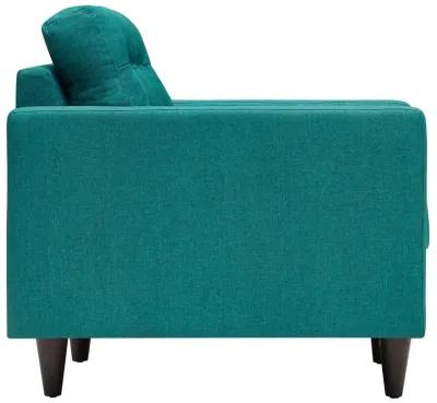 Empress Upholstered Fabric Armchair