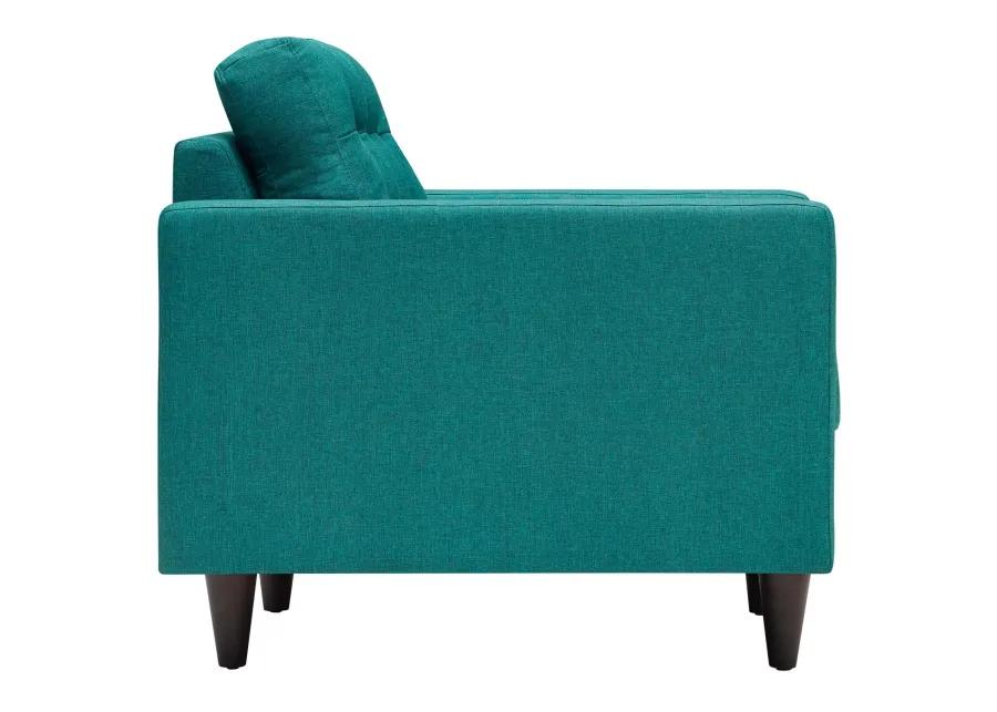 Empress Upholstered Fabric Armchair