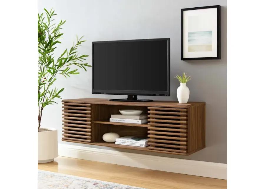 Render 46" Wall-Mount Media Console TV Stand