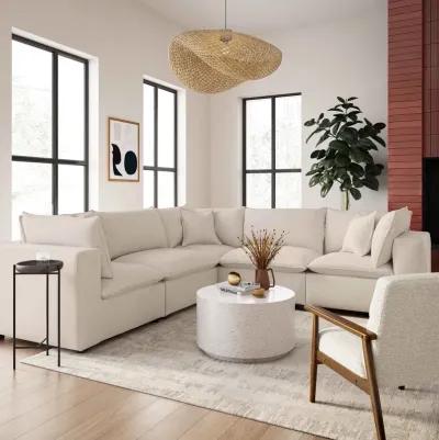 Cali Natural Modular L-Sectional