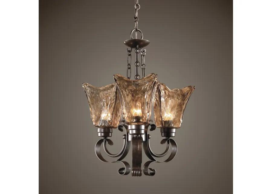 Vetraio 3Lt Oil Rubbed Bronze Chandelier