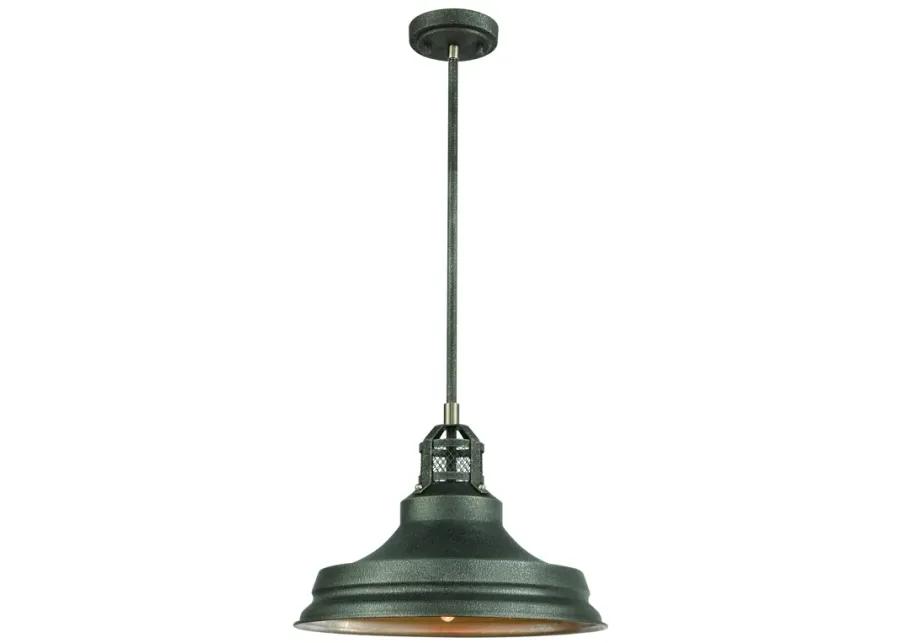 Carbondale 15" Wide 1-Light Pendant - Slate Mist