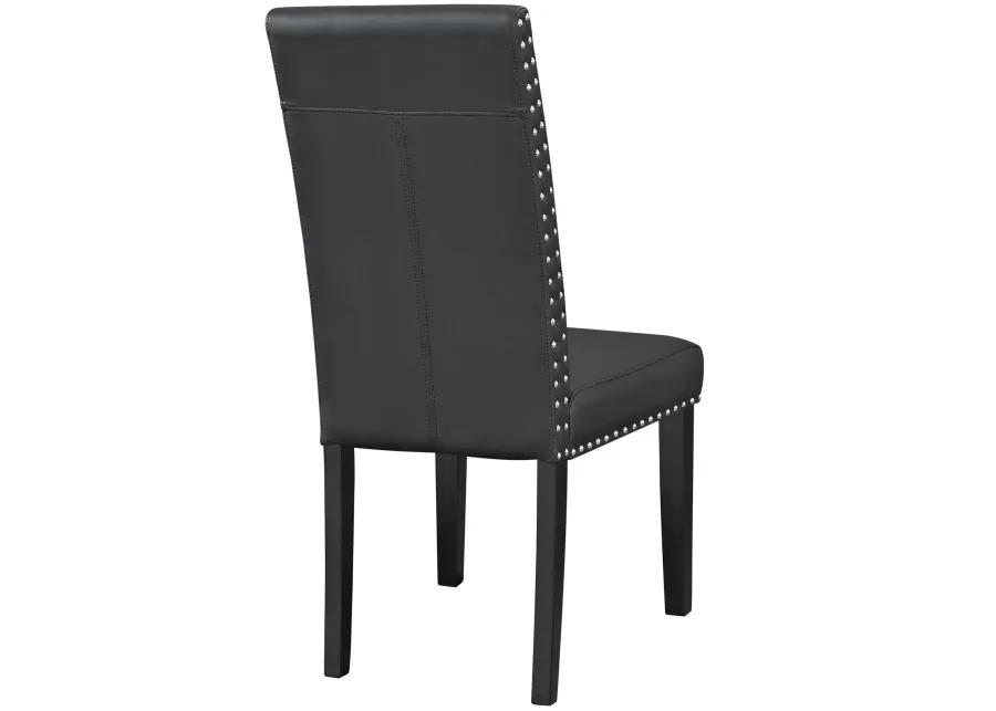 Parcel Dining Side Chair Vinyl Set of 4