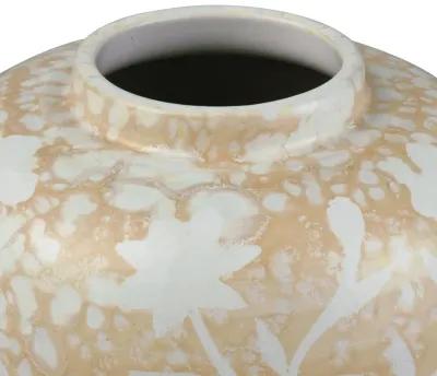 Yvonne Jar - Set of 2 Cream Glazed