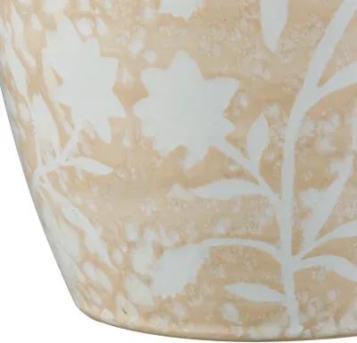 Yvonne Jar - Set of 2 Cream Glazed