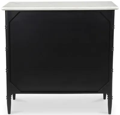 Eleanor 5 Drawer Chest Black