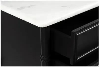 Eleanor 5 Drawer Chest Black