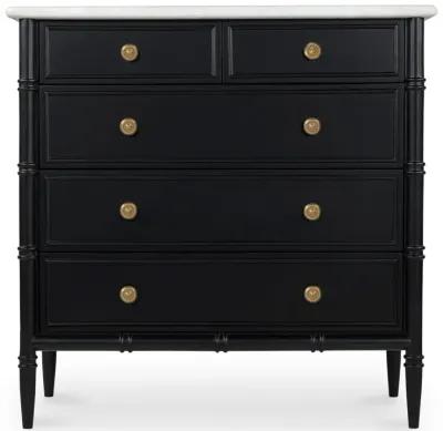 Eleanor 5 Drawer Chest Black