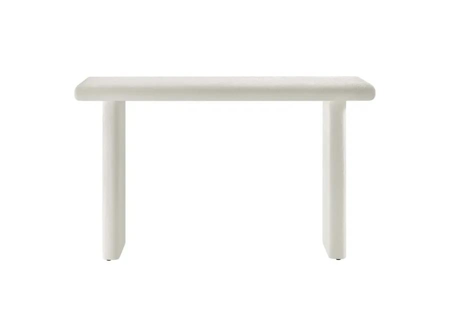 Relic Concrete Textured Console Table