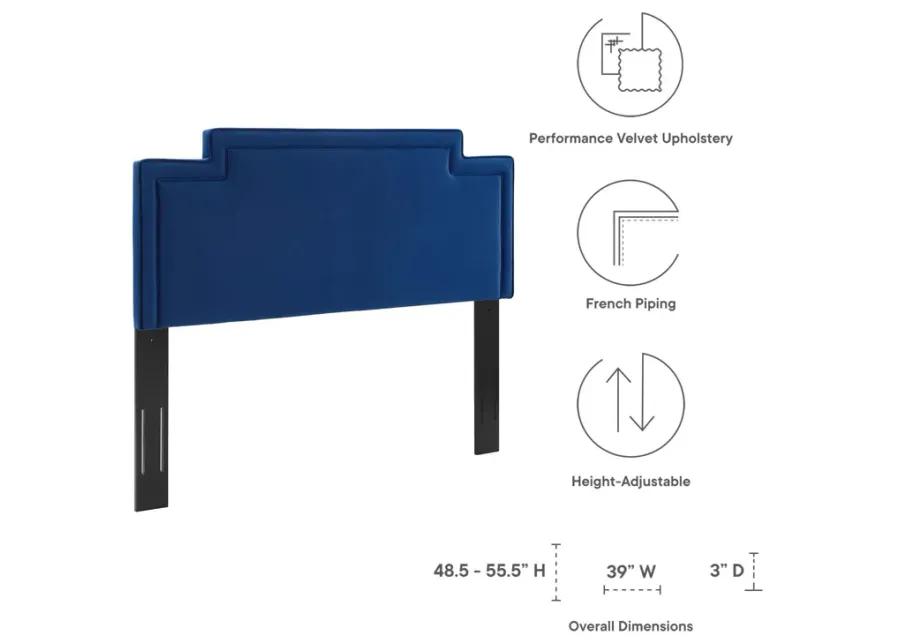 Transfix Performance Velvet Twin Headboard