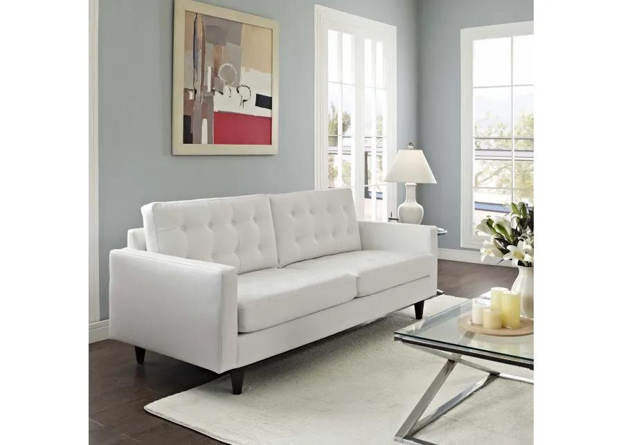 Empress Bonded Leather Sofa