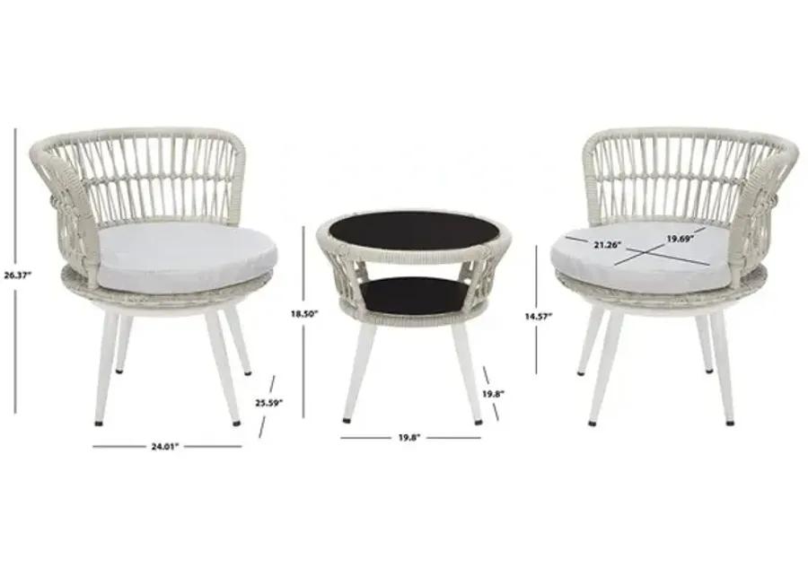 KYOMI 3PC Seating SET