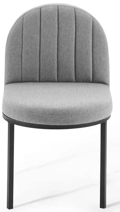 Isla Channel Tufted Upholstered Fabric Dining Side Chair