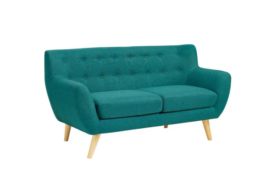 Remark Upholstered Fabric Loveseat