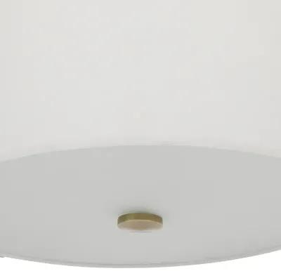 Colfax Brass 3 Light Semi Flush