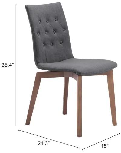 Orebro Dining Chair (Set of 2) Graphite