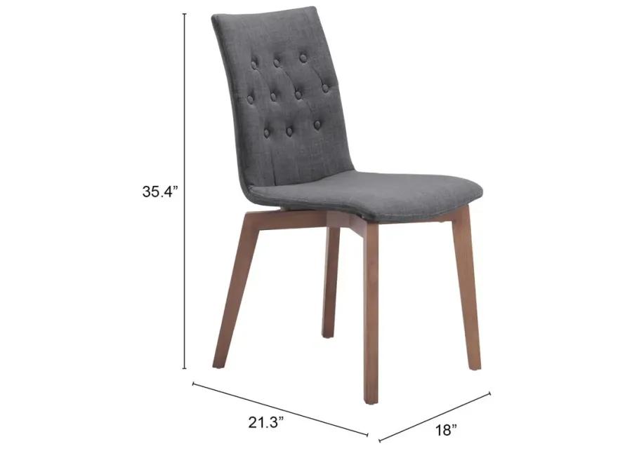 Orebro Dining Chair (Set of 2) Graphite