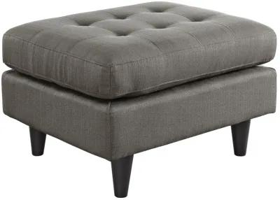 Empress Upholstered Fabric Ottoman