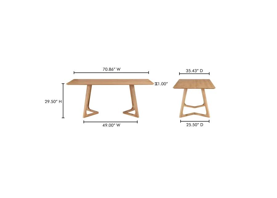 GODENZA DINING TABLE RECTANGULAR