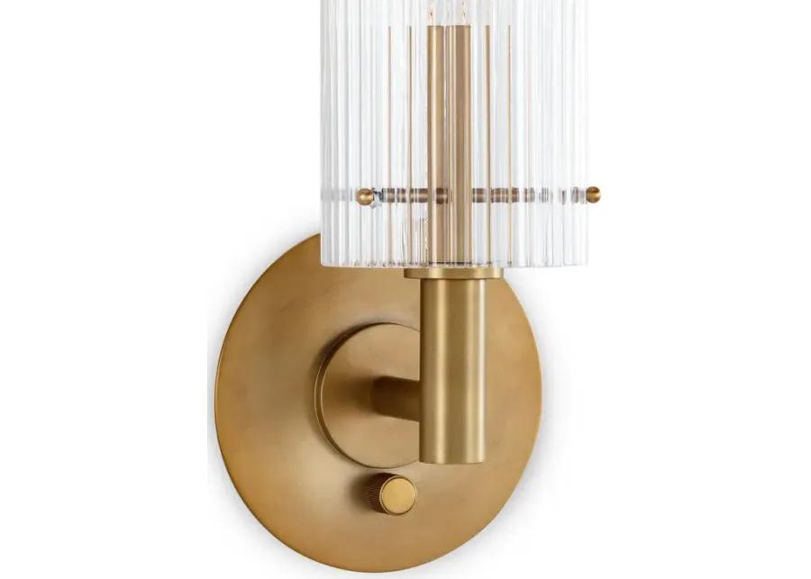 Dixie Sconce (Natural Brass)