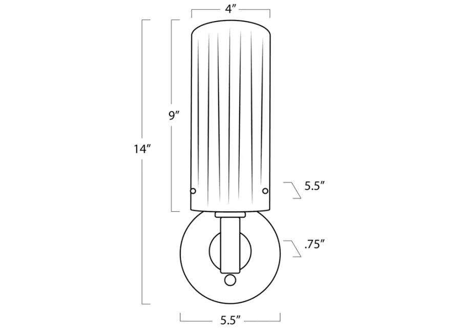 Dixie Sconce (Natural Brass)