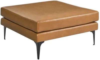 Evermore Vegan Leather Ottoman