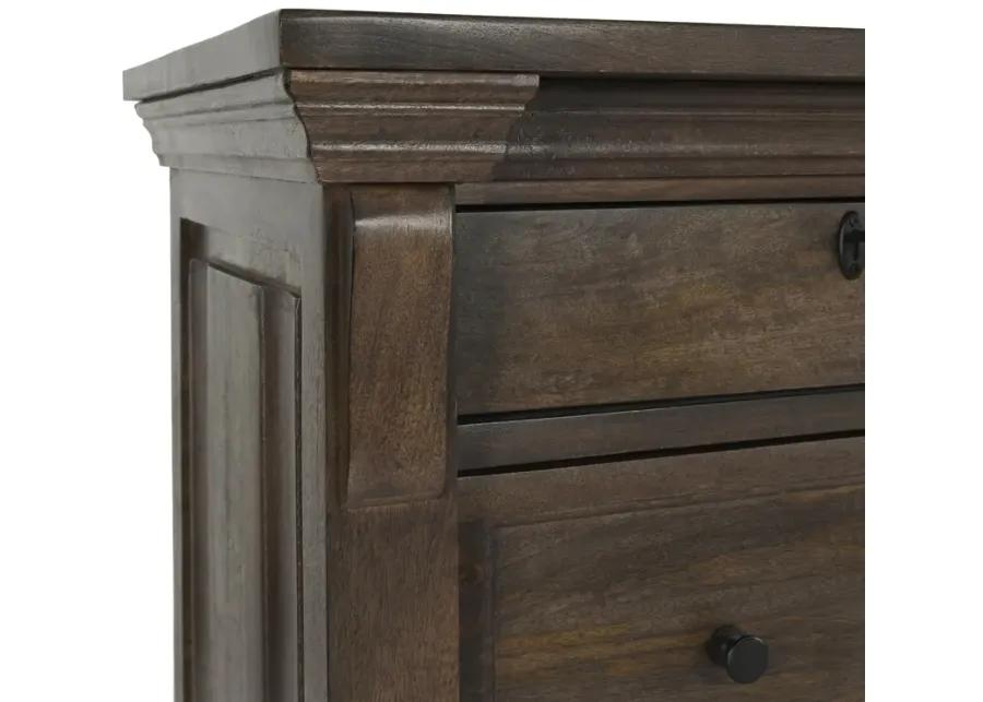 Adelaide Wood 9Dwr Dresser Cocoa Brown