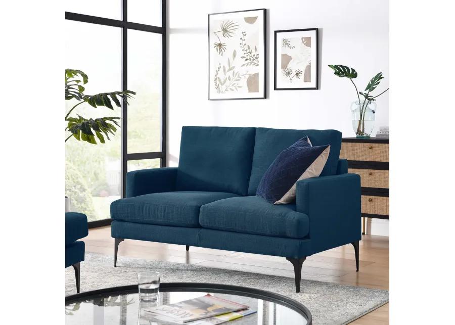 Evermore Upholstered Fabric Loveseat